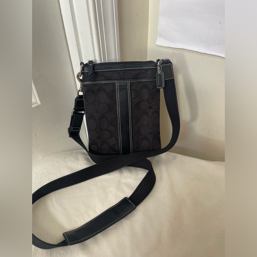 Coach Black Crossbody Bag EUC